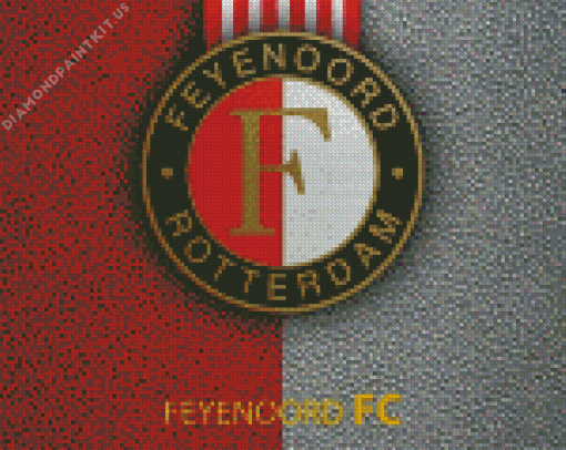 Feyenoord Logo Diamond Painting