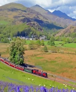 Ffestiniog Village Diamond Painting