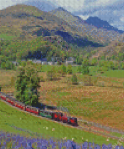 Ffestiniog Village Diamond Painting