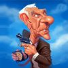 Frank Drebin Character Diamond Painting