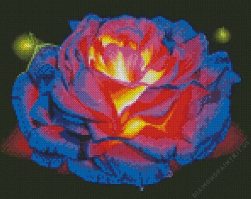 Glowing Roses Diamond Painting