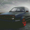 Golf 2 Car Diamond Painting