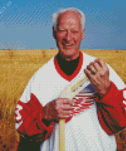 Gordie Howe Player Diamond Painting