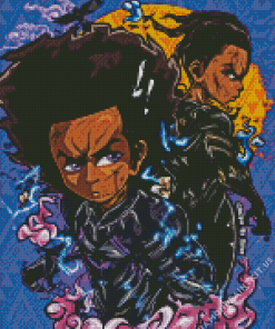 Huey and Riley Diamond Painting