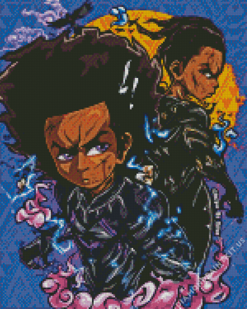 Huey and Riley Diamond Painting