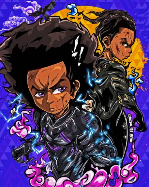 Huey and Riley Diamond Painting