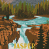 Jasper National Park Poster Diamond Painting