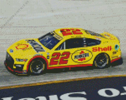 Joey Logano Car Diamond Painting