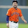 Jose Altuve Player Diamond Painting