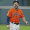 Jose Altuve Player Diamond Painting