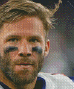 Julian Edelman Footballer Diamond Painting