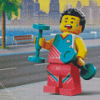 LEGO City Adventures Animation Diamond Painting