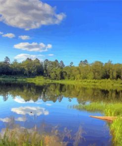 Lake Itasca Minnesota Diamond Painting