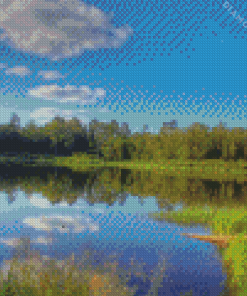 Lake Itasca Minnesota Diamond Painting