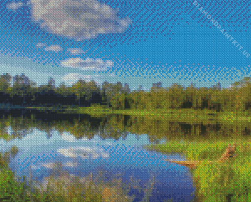 Lake Itasca Minnesota Diamond Painting