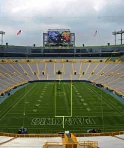 Lambeau Field Stadium Diamond Painting