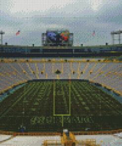 Lambeau Field Stadium Diamond Painting