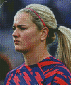 Lindsey Horan Player Diamond Painting