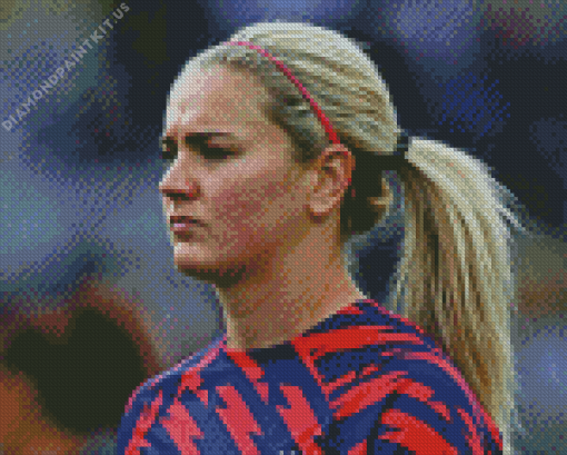 Lindsey Horan Player Diamond Painting