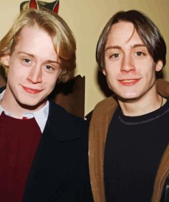 Macaulay and Kieran Culkin Diamond Painting