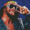 Macho Man Savage Diamond Painting