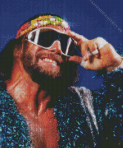 Macho Man Savage Diamond Painting