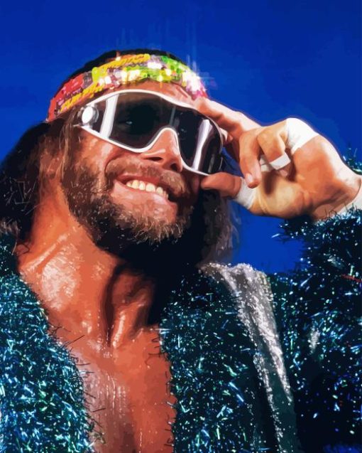 Macho Man Savage Diamond Painting