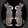 Mandala Rabbits Diamond Painting