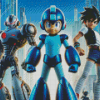 Mega Man X And Amato Diamond Painting