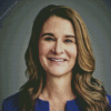 Melinda Gates Diamond Painting