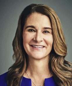 Melinda Gates Diamond Painting