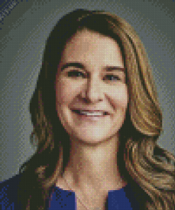 Melinda Gates Diamond Painting