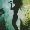 Mermaid Silhouette Diamond Painting