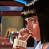 Mia Wallace Character Diamond Painting