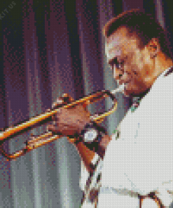 Miles Davis Jazz Trumpeter Diamond Painting