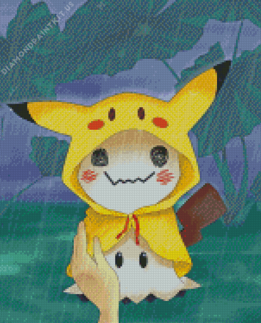 Mimikyu Diamond Painting