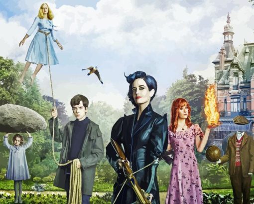 Miss Peregrine Characters Diamond Painting