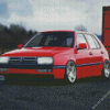 Mk3 Red Golf Diamond Painting