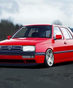 Mk3 Red Golf Diamond Painting