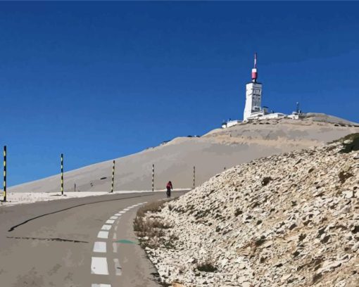 Mount Ventoux Diamond Painting