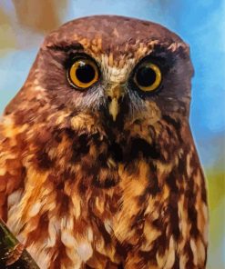 Morepork Bird Diamond Painting