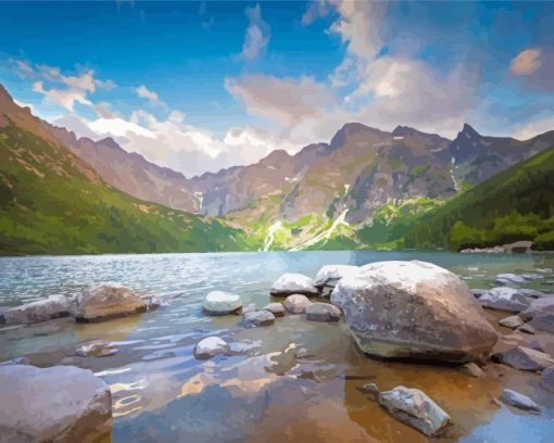 Morskie Oko Diamond Painting