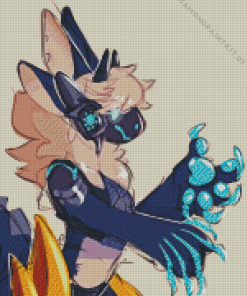 My Protogen Furry Diamond Painting