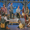 Newsies Characters Diamond Painting