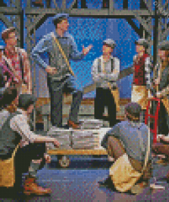 Newsies Characters Diamond Painting