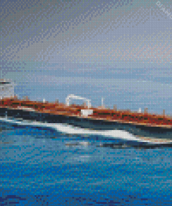 Ocean Tanker Ship Diamond Painting