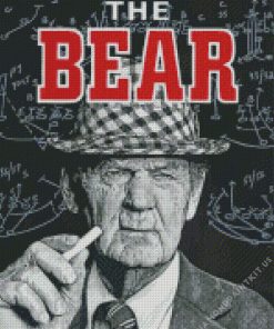 Paul Bear Bryant Poster Diamond Painting