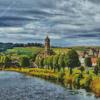 Peebles Scottish Borders Town Diamond Painting