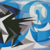 Pessimism and Optimism Giacomo Balla Diamond Painting