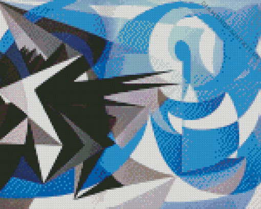 Pessimism and Optimism Giacomo Balla Diamond Painting